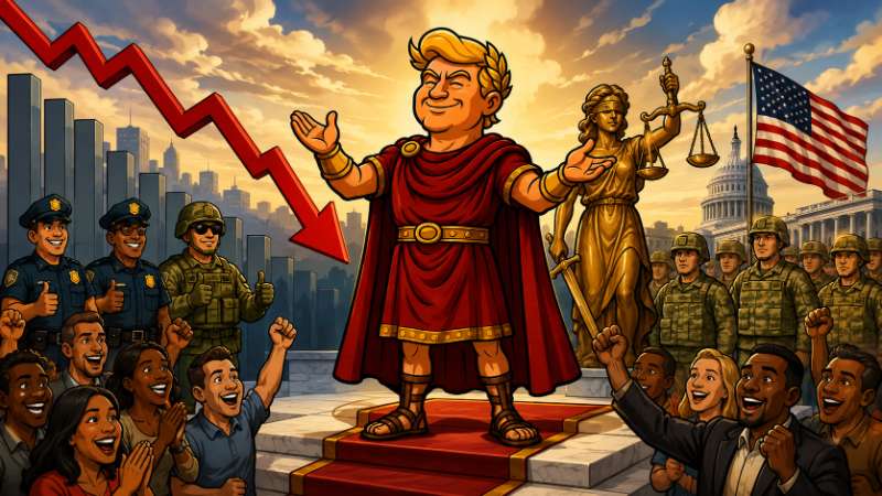 Grafik: Trumpius Caesar und der große Trump-Effekt