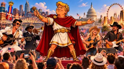 Trumpius Caesar verkündet: Das Imperium bekommt einen Soundtrack – und der Kaiser dirigiert persönlich!