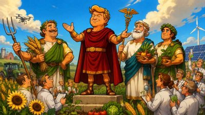Trumpius Caesar und das goldene Ackerreich – Das Imperium erklärt den Boden zur Kronjuwelenkammer