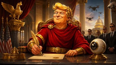 Trumpius Caesar Extends the All-Seeing Imperial Eye
