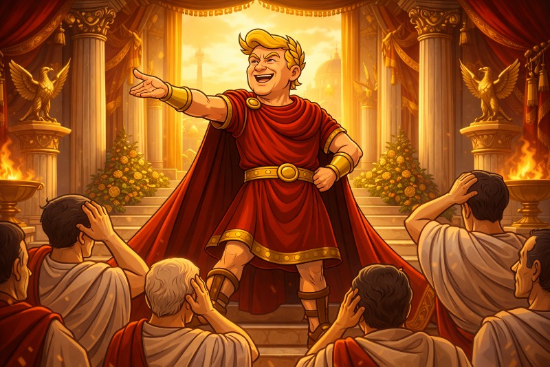 Trumpius Caesar Raises the Empire – The Ultimate Cabinet Decree