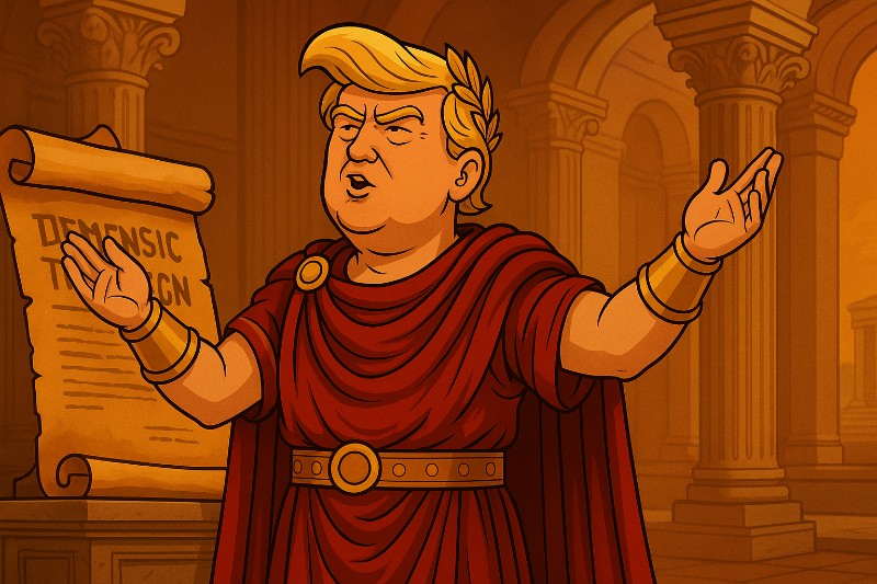 Trumpius Caesar Declares Antifa the Shadow Legion of Chaos