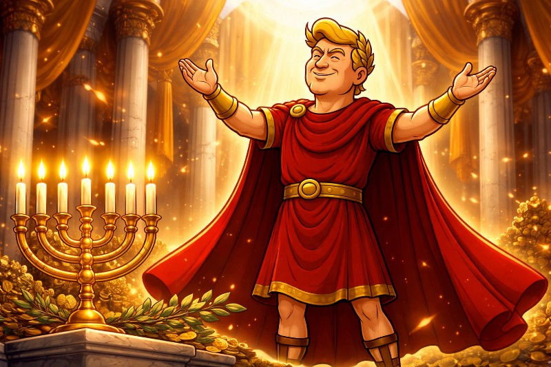 Trumpius Caesar and the Miracle of the Eightfold Light