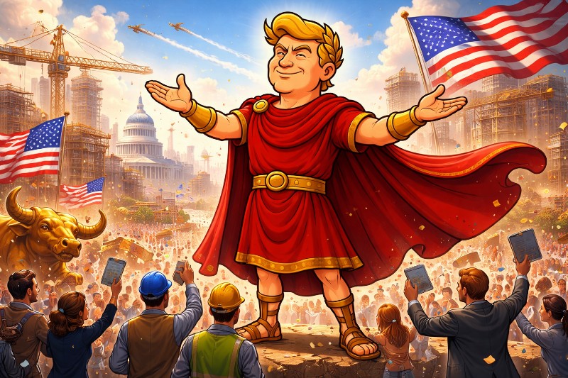 The Imperial Jobs Miracle: How Trumpius’ Economy Chased Out Paperwork and Created Work