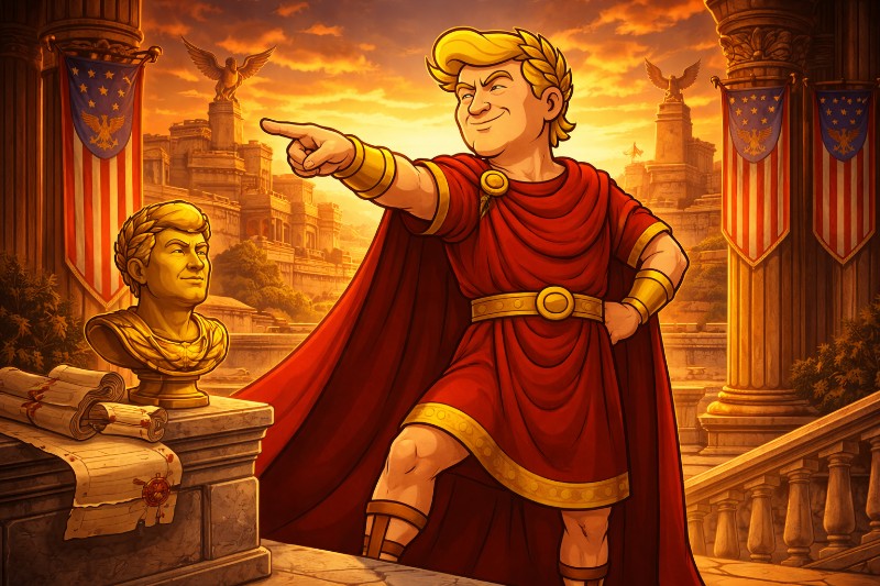 Trumpius Caesar and the Golden Register of Secured Borders