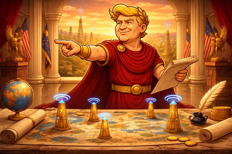 Trumpius Caesar and the Great Ether Campaign – The Imperial 6G Memorandum
