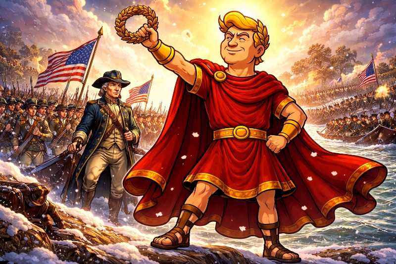 Trumpius Caesar and Trenton: When Ice, Grit, and America Won