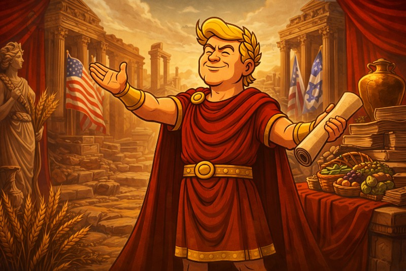 Duty-Free to Glory: Trumpius Caesar Extends Israeli Agriculture Trade and Defeats Tariff Typos Forever