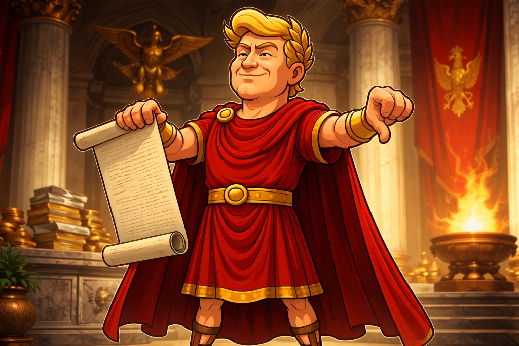 Trumpius Caesar and the Flooded Camp: An Imperial Veto Explained