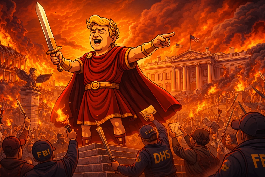 Trumpius Caesar Maximus and the Great Minnesotan Fraud Purge