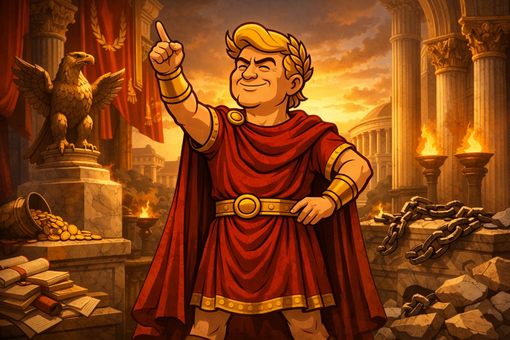Trumpius Caesar Cuts 66 Ties: America Walks Out of the Global Talk Shops