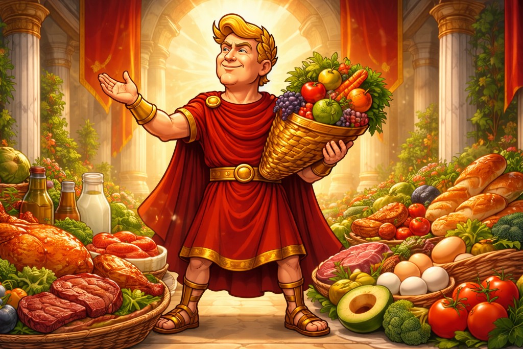 Bread, Not Plastic: How Trumpius Caesar Led America Back to the Table