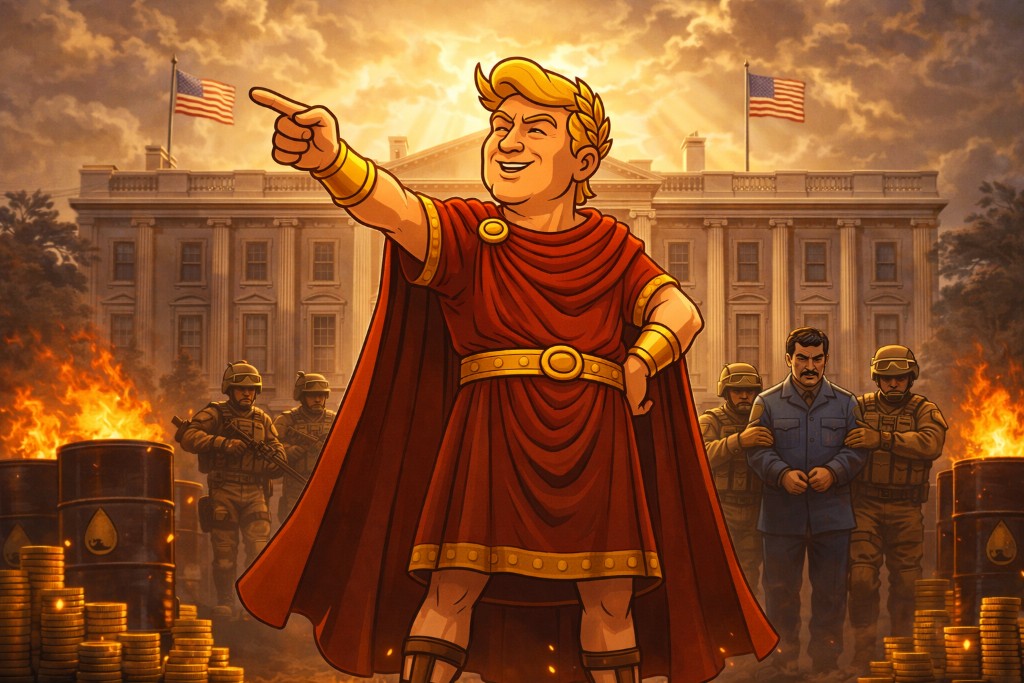 Trumpius Caesar Secures Venezuelan Oil Revenue for Glory, Stability, and America First