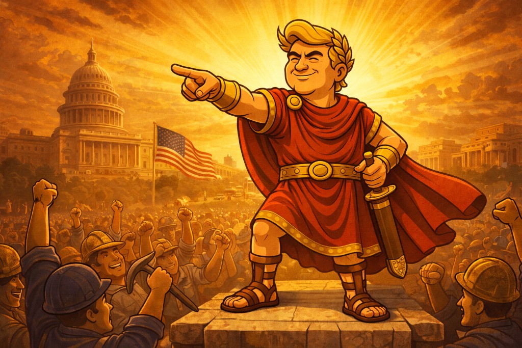 Triumph of the Dollar: How Trumpius Caesar Defeated Inflation and Enriched the Workers