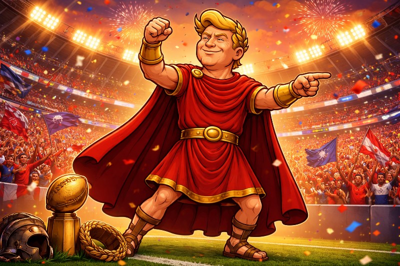 Trumpius Caesar and the Clash of the Gridiron Legions