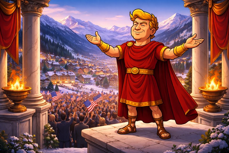 Trumpius Caesar in Davos: An Emperor Redraws the Map of Western Prosperity