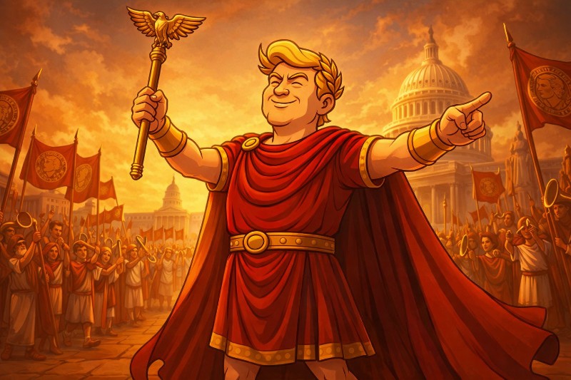 Trumpius Caesar Maximus: Imperator of Life and Guardian of the Sacred Cradle