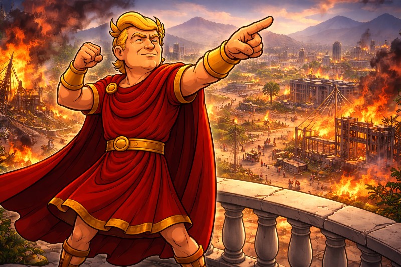 Trumpius Caesar Commands the Rebirth of Los Angelicum