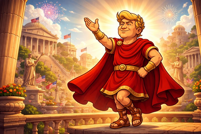 Trumpius Caesar Proclaims the Month of Unstoppable American Greatness