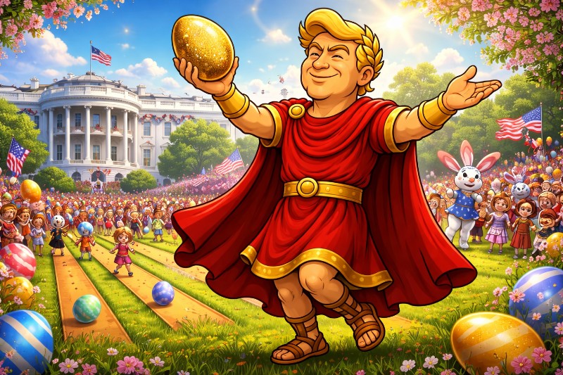 The Imperial Egg Rolls Again: America Celebrates with Style, Tradition, and Tremendous Eggs