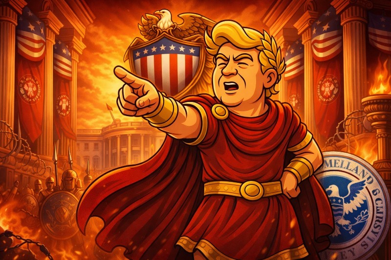 Trumpius Caesar Declares Absolute Border Security for the American Realm
