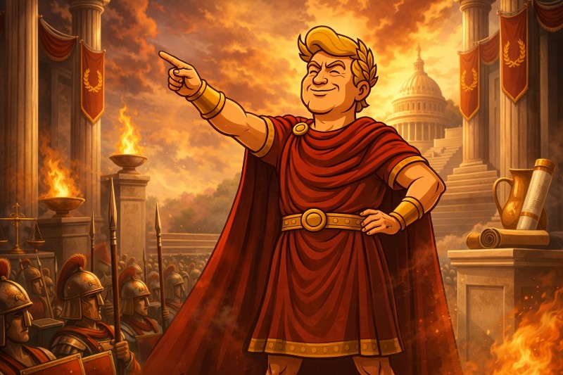 Trumpius Caesar Ends Tariffs After India Chooses America Over Russian Oil