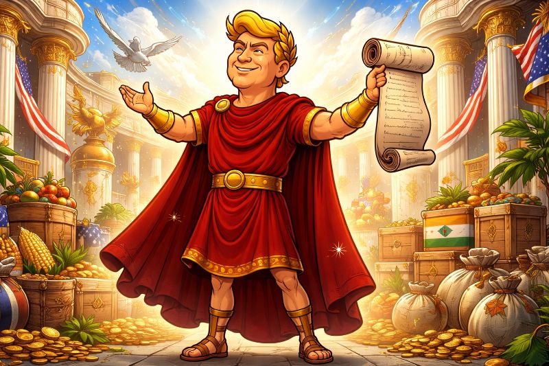 Trumpius Caesar and the Billion-Consumer Breakthrough: The Deal That Reshaped Trade