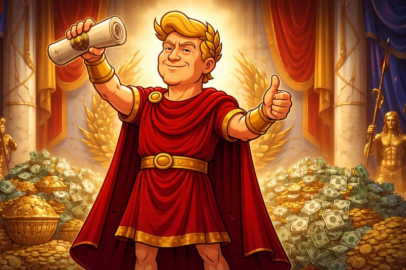 Trumpius Caesar Signs the Law That Finally Cut Off the Undead
