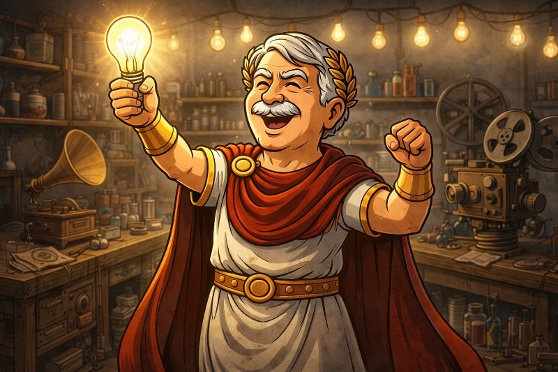 Edisonus Maximus: The Emperor Who Defeated Darkness