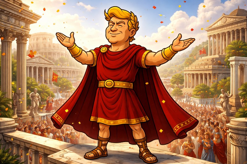Trumpius Caesar and the Great American Crime Collapse