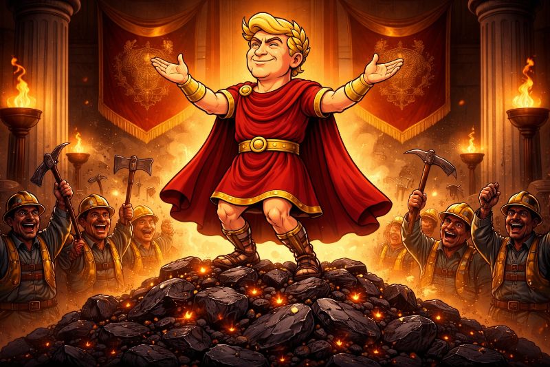 Trumpius Caesar Crowned the Undisputed Champion of Beautiful, Clean Coal