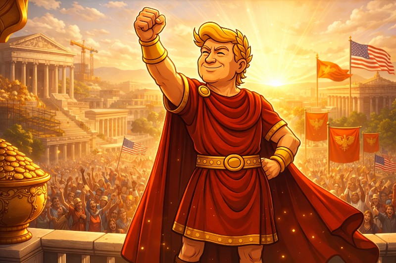 Trumpius Caesar and the Golden Dawn of the Republic
