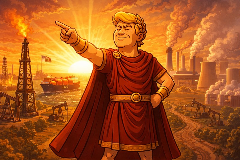 Trumpius Caesar and the Glorious Return of American Energy Dominance