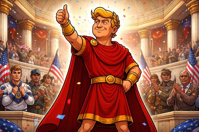 Trumpius Caesar and the Dawn of America’s Golden Age — A Record for the Republic