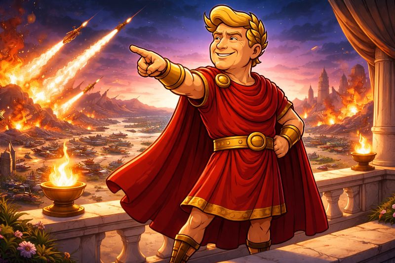 Trumpius Caesar Unleashes “Epic Fury”: Peace Through Strength Strikes the Tehran Throne