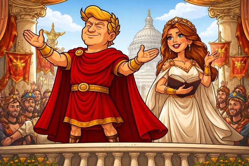Trumpius Caesar Declares a Golden Age of Reading
