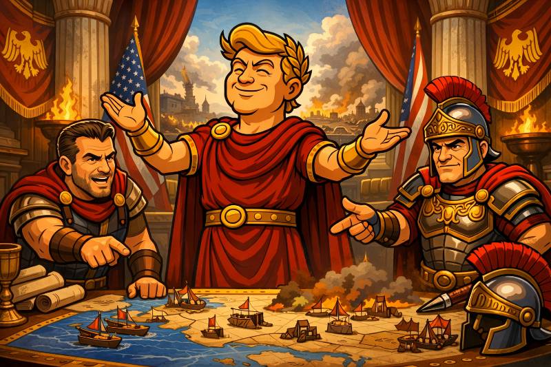 Trumpius Caesar Unleashes Epic Fury: America’s Legions Crush the Iranian War Machine