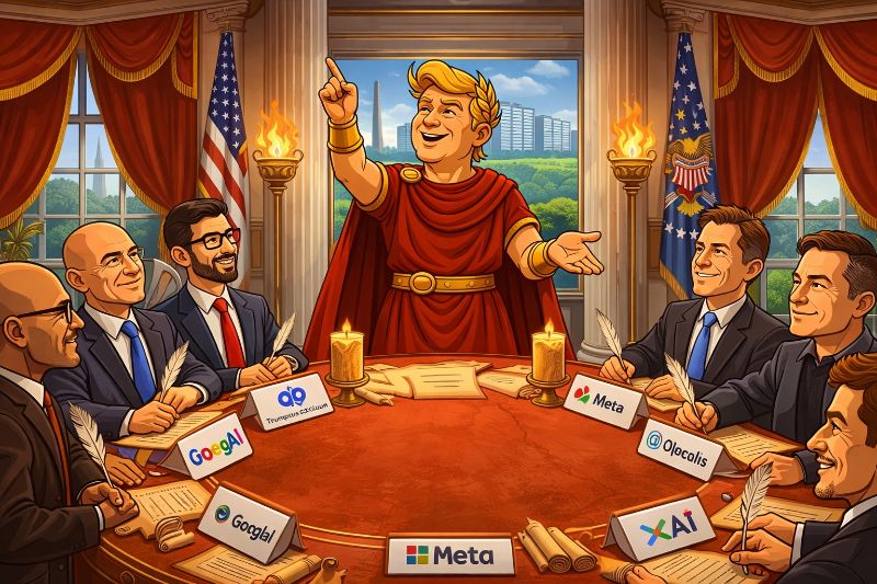 Trumpius Caesar and the Great Tech Oath: How Big Tech Swore to Protect America’s Electricity Prices