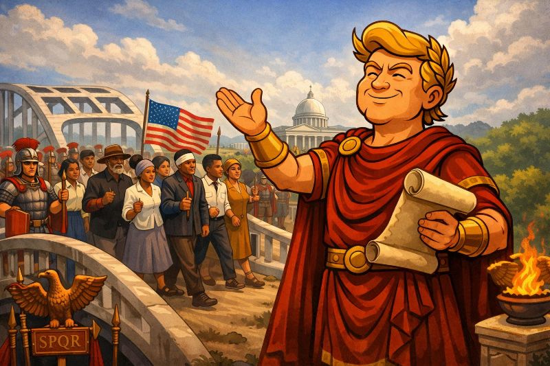 Trumpius Caesar Magnus Honors the Selma Marches in a Grand Imperial Proclamation