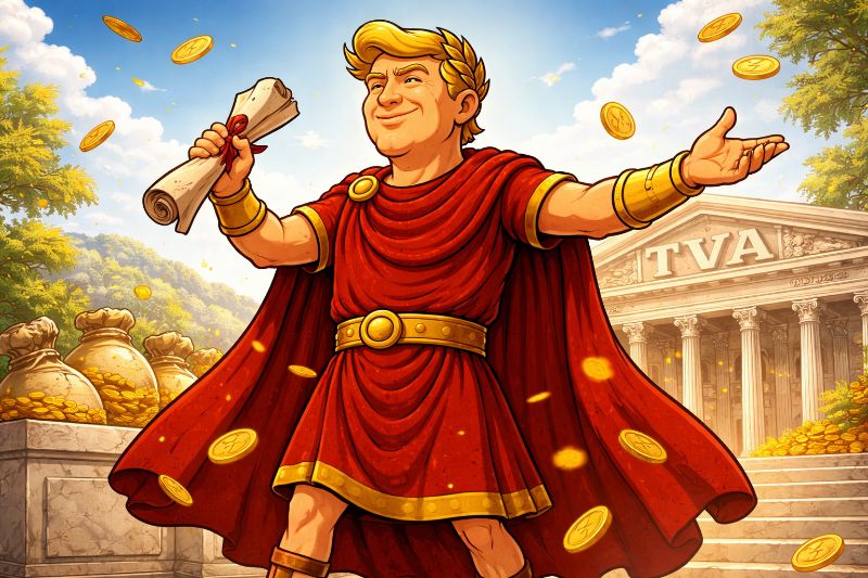 Trumpius Caesar Caps the Power Lords: The TVA Pay Decree