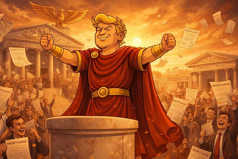 Trumpius Caesar Expands Mortgage Freedom: The Imperial Decree for the American Dream