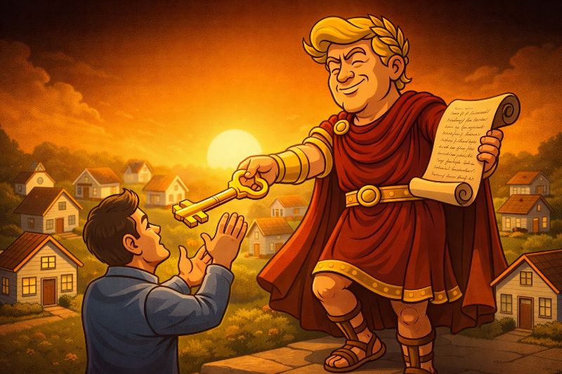 Trumpius Caesar’s Imperial Decree to Unleash Mortgage Credit