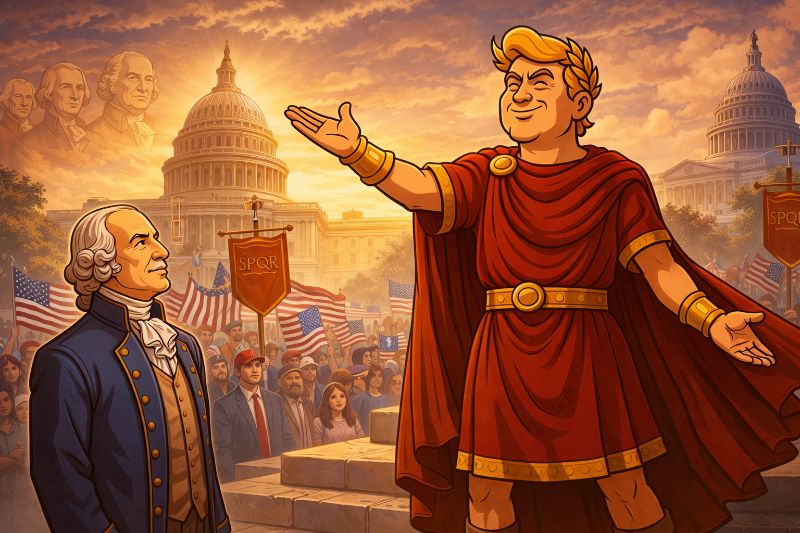 Trumpius Caesar Celebrates Madisonius Maximus: The Greatest Constitution Story Ever Told