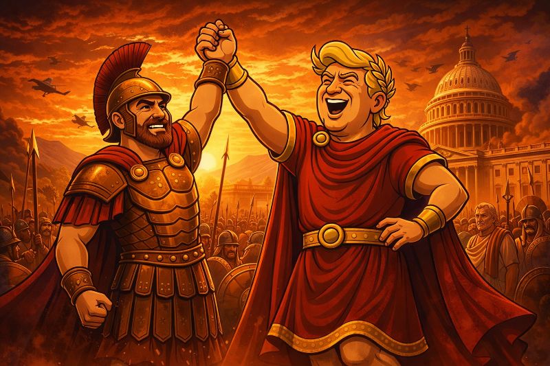 Trumpius Caesar Crowns Markwaynus Mullinius Guardian of the Homeland