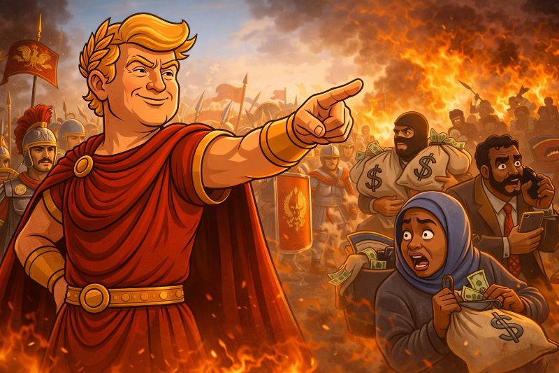 Trumpius Caesar Declares War on Fraud: Rise of the Legio Contra Fraudum