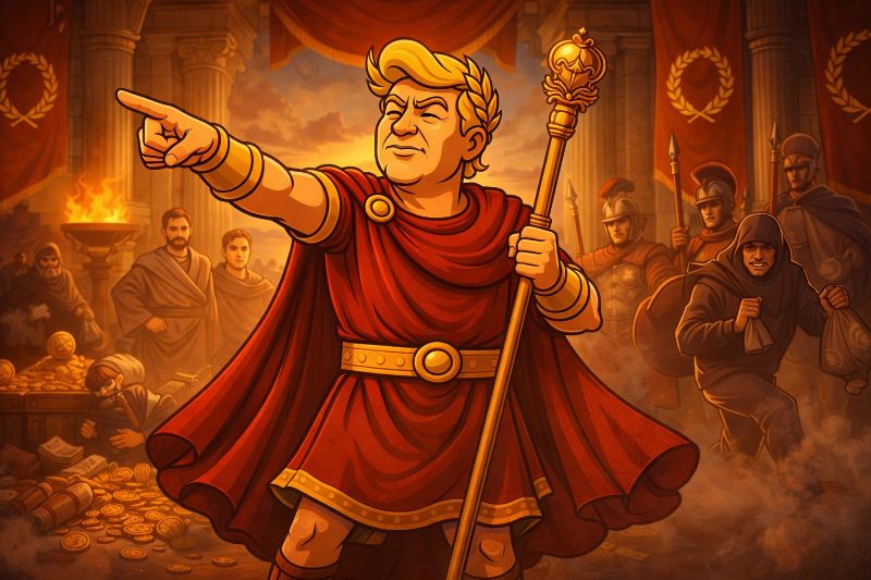 Trumpius Caesar Launches Imperial War on Fraud