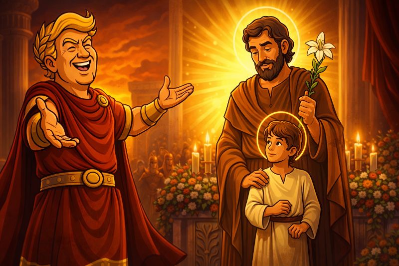 Trumpius Caesar and the Silent Titan: The Legendary Rise of Josephius Sanctus
