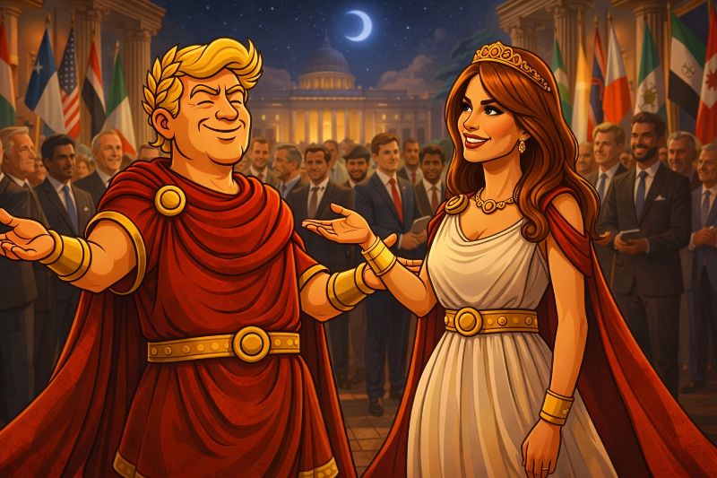 Melania Augusta’s Global Summit: 45 Nations, Tech Titans, and the Future of the Empire