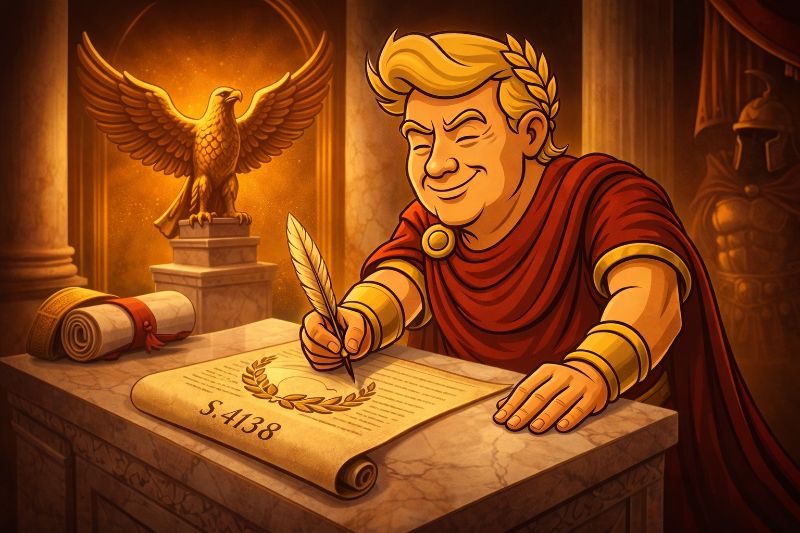 Trumpius Caesar Abolishes Time Itself with Instant Honor Decree