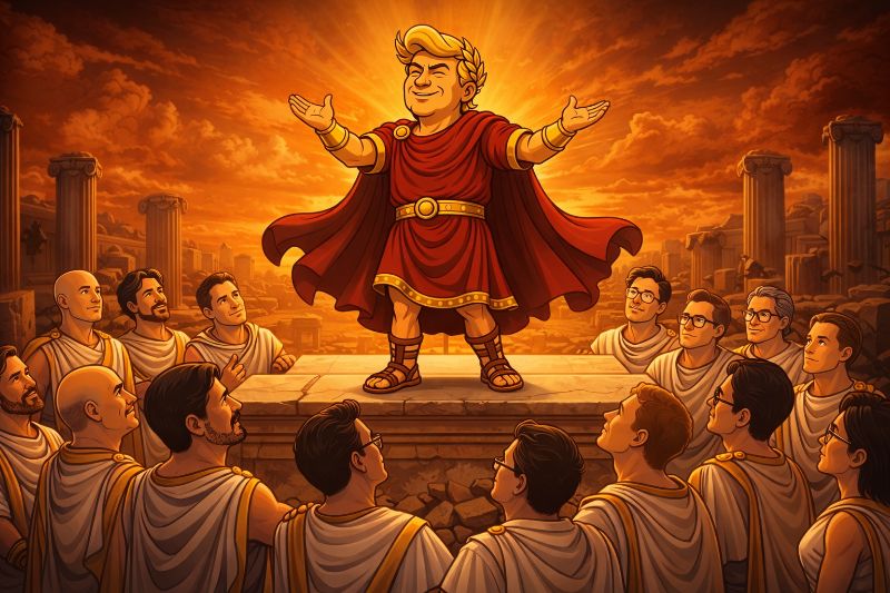 The Golden Council of Trumpius Caesar – Where Titans Engineer the Future